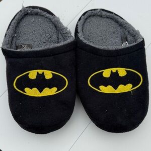 Batman Black and Yellow Kids Slippers